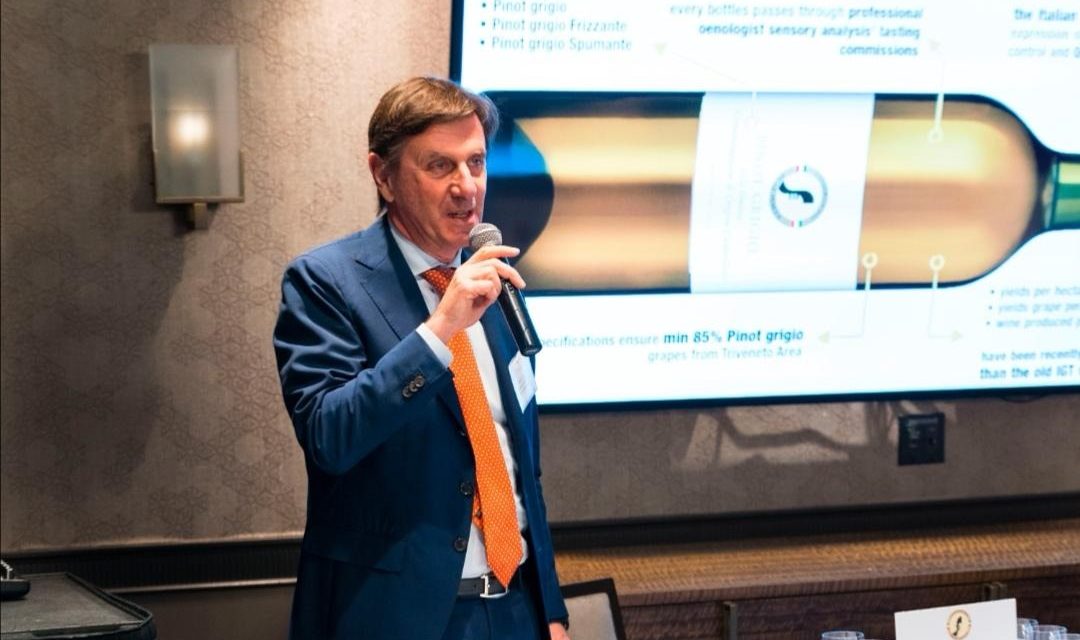 ALBINO ARMANI: TIENE LA DOC PINOT GRIGIO DELLE VENEZIE MA SERVE SUPPORTO FINANZIARIO ALLE IMPRESE