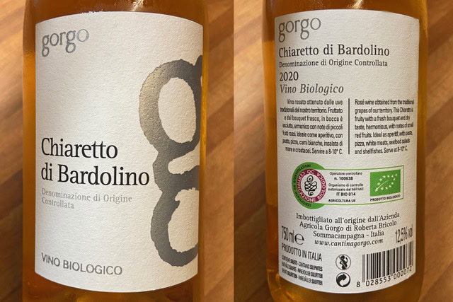 IL VINO DELLA SETTIMANA: CHIARETTO DI BARDOLINO