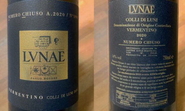IL VINO DELLA SETTIMANA: VERMENTINO DEI COLLI DI LUNI (LIGURIA)