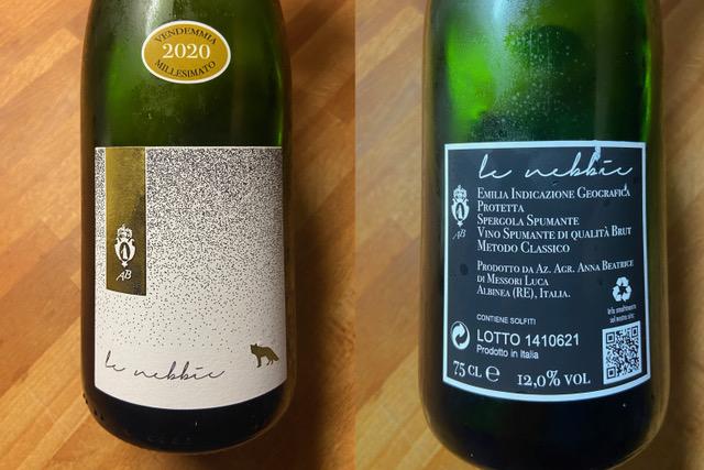 IL VINO DELLA SETTIMANA: SPERGOLA SPUMANTE DELL’EMILIA