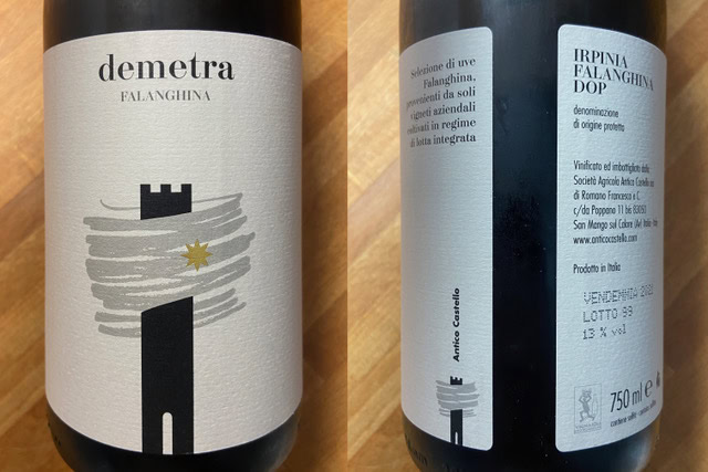 VINO DELLA SETTIMANA: FALANGHINA DELL’IRPINIA