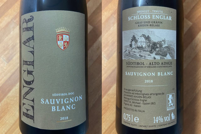 VINO DELLA SETTIMANA: SAUVIGNON BLANC DELL’ALTO ADIGE