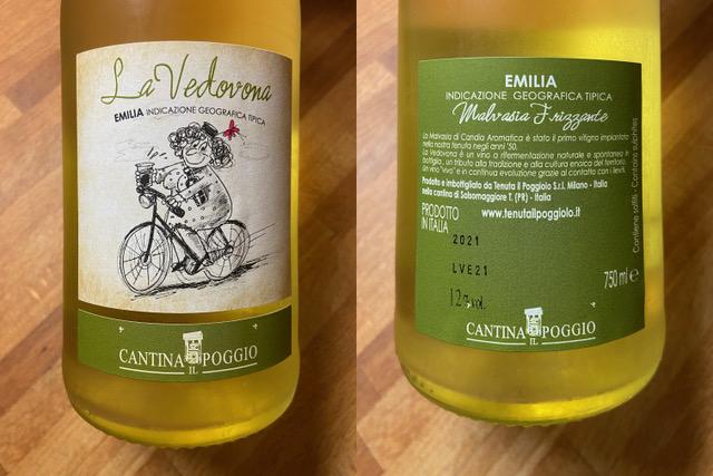 IL VINO DELLA SETTIMANA: MALVASIA FRIZZANTE DELL'EMILIA