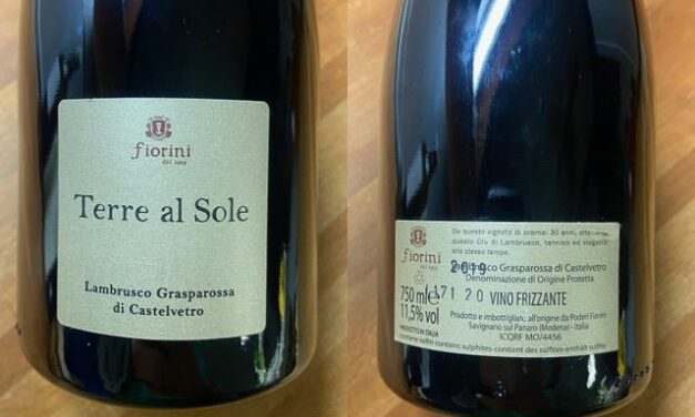 VINO DELLA SETTIMANA: LAMBRUSCO GRASPAROSSA DI CASTELVETRO