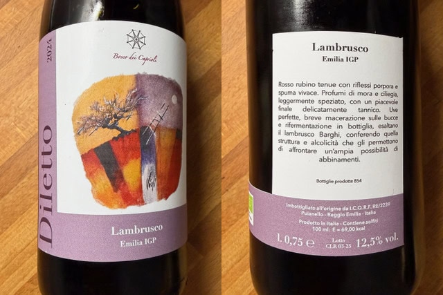 VINO DELLA SETTIMANA: LAMBRUSCO DI REGGIO EMILIA