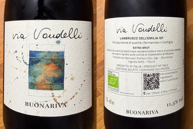 VINO DELLA SETTIMANA: LAMBRUSCO EMILIA IGT