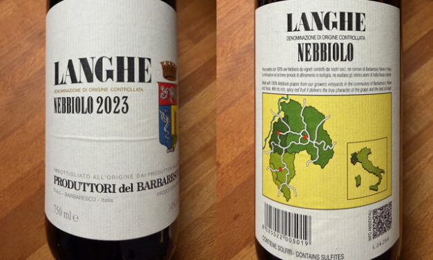 VINO DELLA SETTIMANA: LANGHE NEBBIOLO