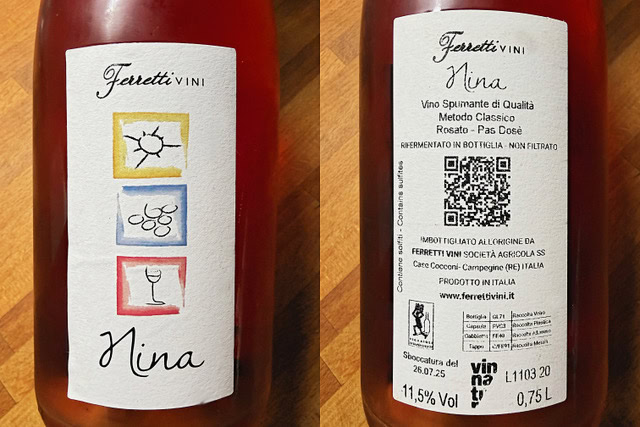 VINO DELLA SETTIMANA: METODO CLASSICO ROSATO EMILIANO