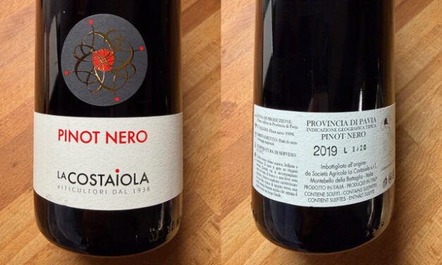 VINO DELLA SETTIMANA: PINOT NERO DELL’OLTREPÒ PAVESE