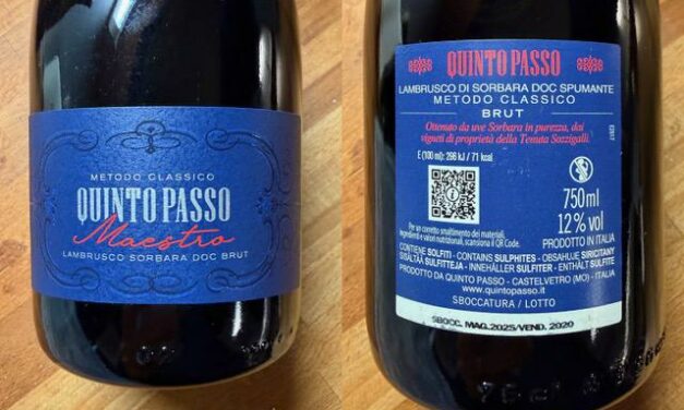 VINO DELLA SETTIMANA: LAMBRUSCO DI SORBARA