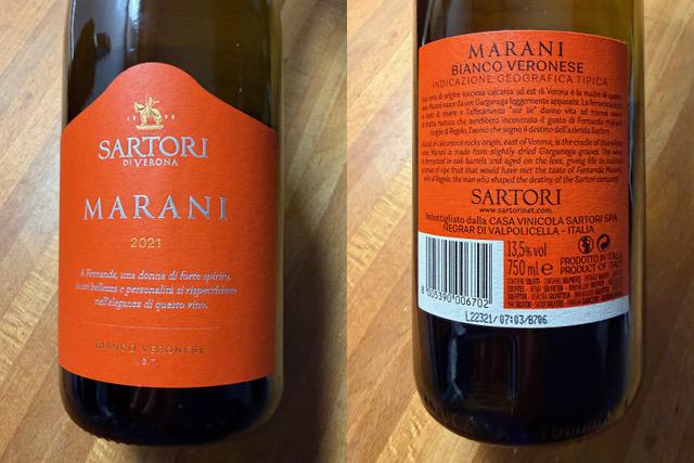 VINO DELLA SETTIMANA: BIANCO VERONESE DA UVE GARGANEGA