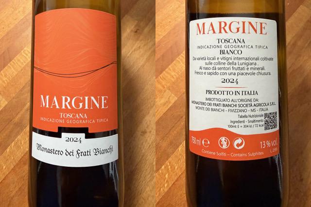 VINO DELLA SETTIMANA: TOSCANA BIANCO IGT DEI FRATI BIANCHI