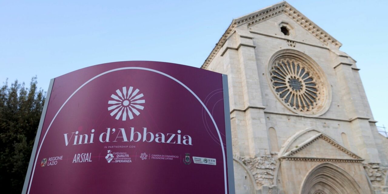 MONASTERO DI CREMISAN, I VINI DELLA PACE ARRIVANO A VINI D’ABBAZIA