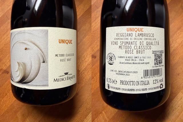 VINO DELLA SETTIMANA: LAMBRUSCO METODO CLASSICO ROSÉ