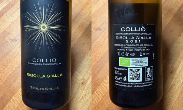 VINO DELLA SETTIMANA: RIBOLLA GIALLA DEL COLLIO