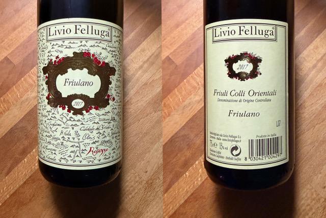 VINO DELLA SETTIMANA: FRIULANO DEI COLLI ORIENTALI