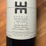 VINO DELLA SETTIMANA: BAROLO MONVIGLIERO