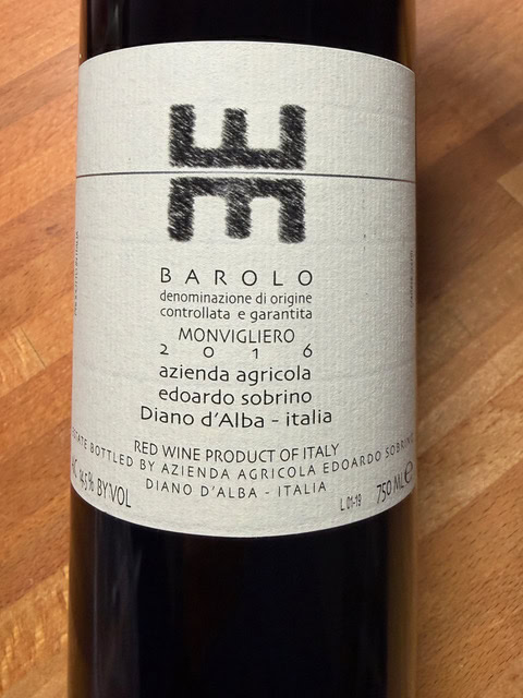 VINO DELLA SETTIMANA: BAROLO MONVIGLIERO