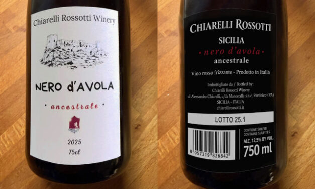 VINO DELLA SETTIMANA: NERO D’AVOLA ANCESTRALE